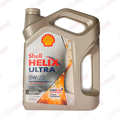 Моторное масло Shell Helix Ultra ECT 0W-30 SN С2/С3, 4л