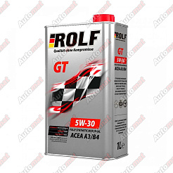 Масло моторное ROLF GT 5W-30 SL/CF A3/B4, 1л